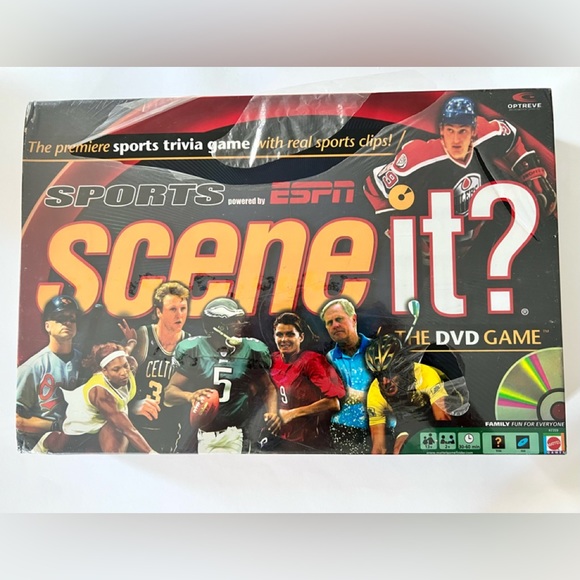 Mattel Scene It? SPORTS TRIVIA Espn Board/DVD Game - Picture 7 of 7